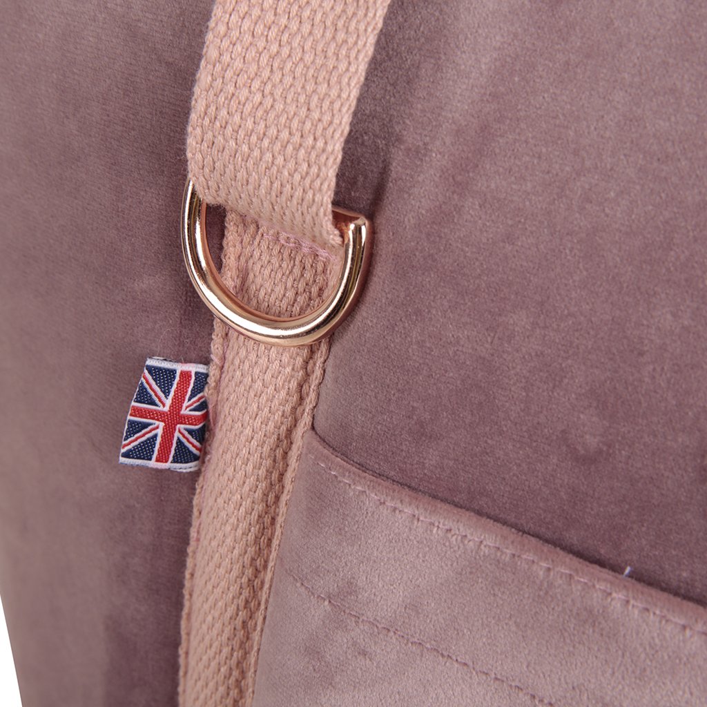 The &#39;Queen Bee&#39; Dusky Pink Dog Carrier