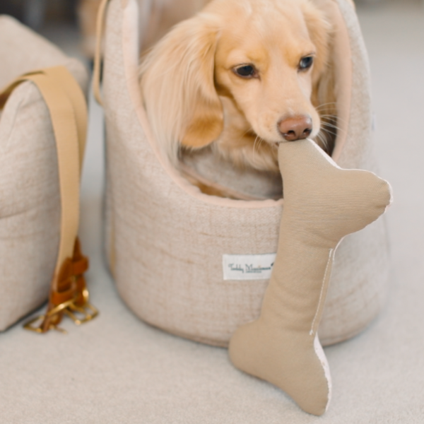 The Richmond' Biscuit Taupe Beige Luxury Dog Carrier– Teddy The Richmond' Biscuit Taupe Beige Luxury Dog Carrier– Teddy