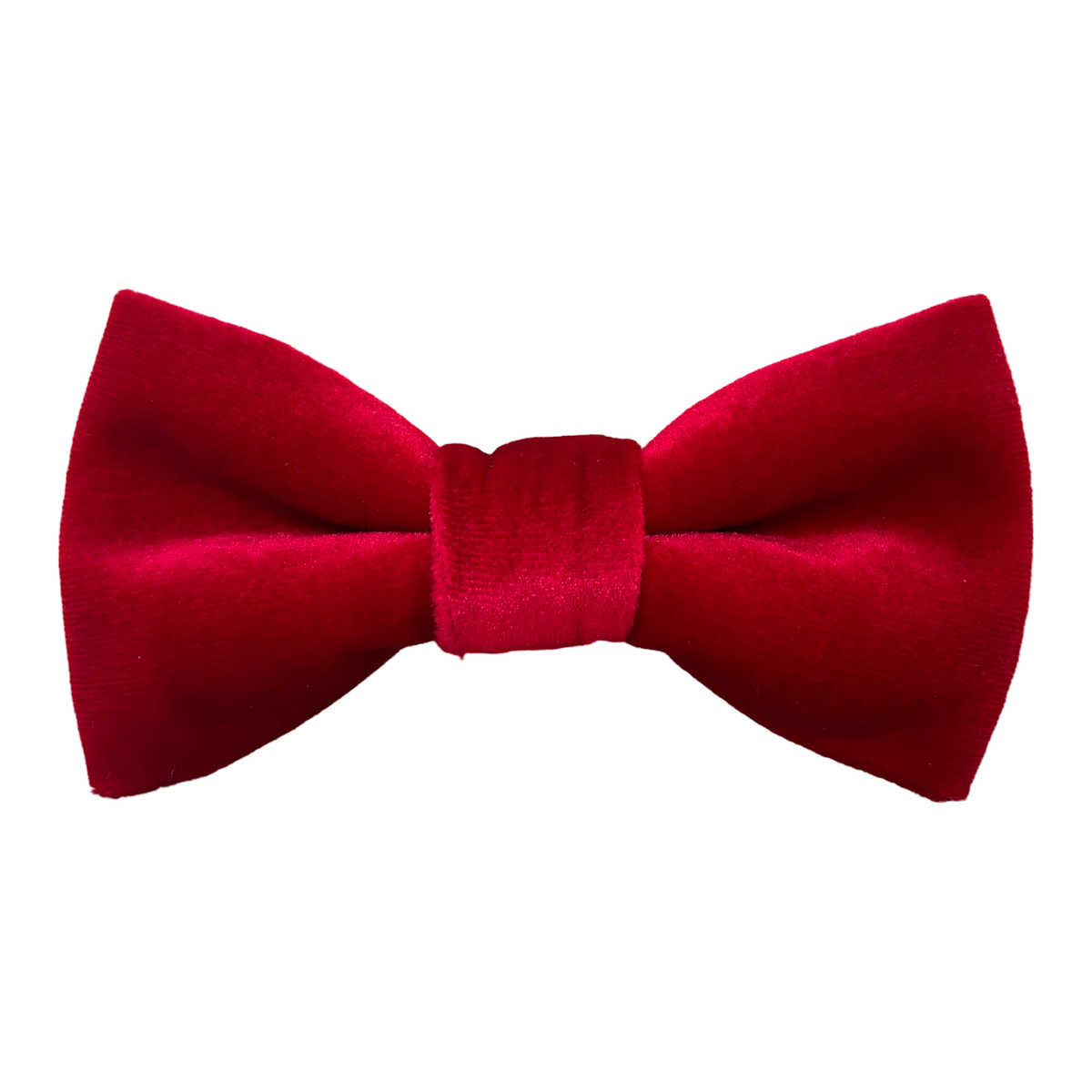 Red Velvet Festive Dog Bow Tie