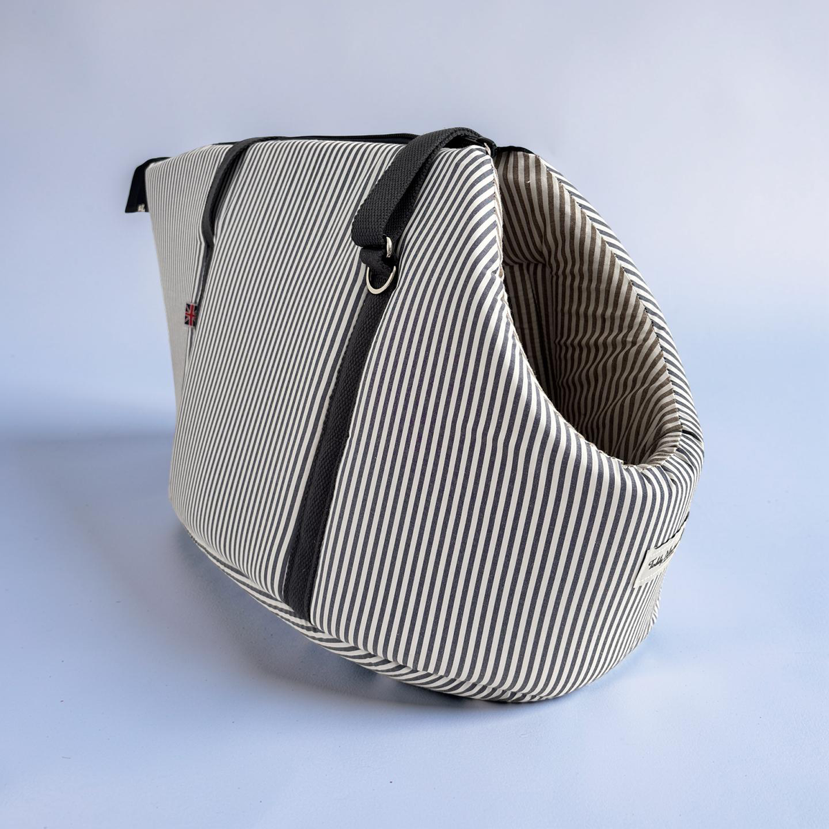 'The Cornwall' Coastal Stripe Summer Dog Carrier by Teddy Maximus
