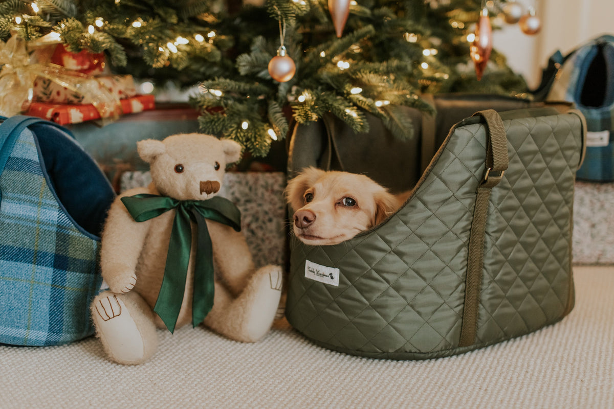 Nandog christmas top tree bed