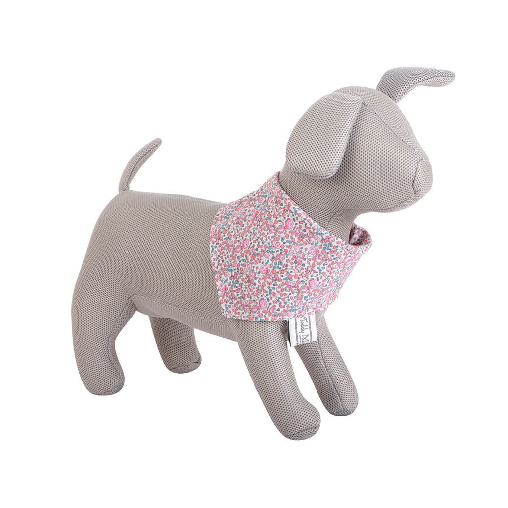 Rose Pink Liberty Print perro neckerchief