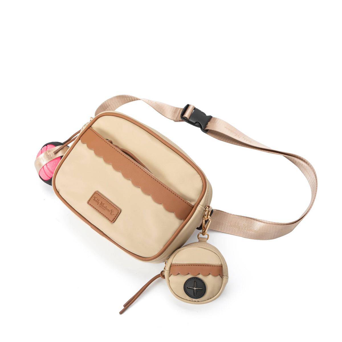 NEW! 'The Richmond' Taupe Luxury Dog Walking Bag