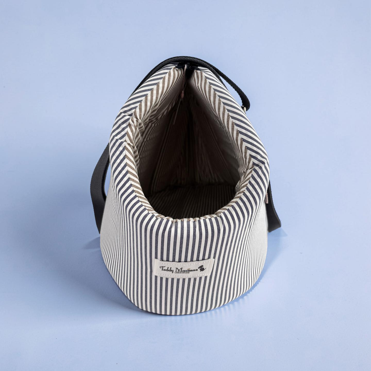 'The Cornwall' Coastal Stripe Summer Dog Carrier by Teddy Maximus