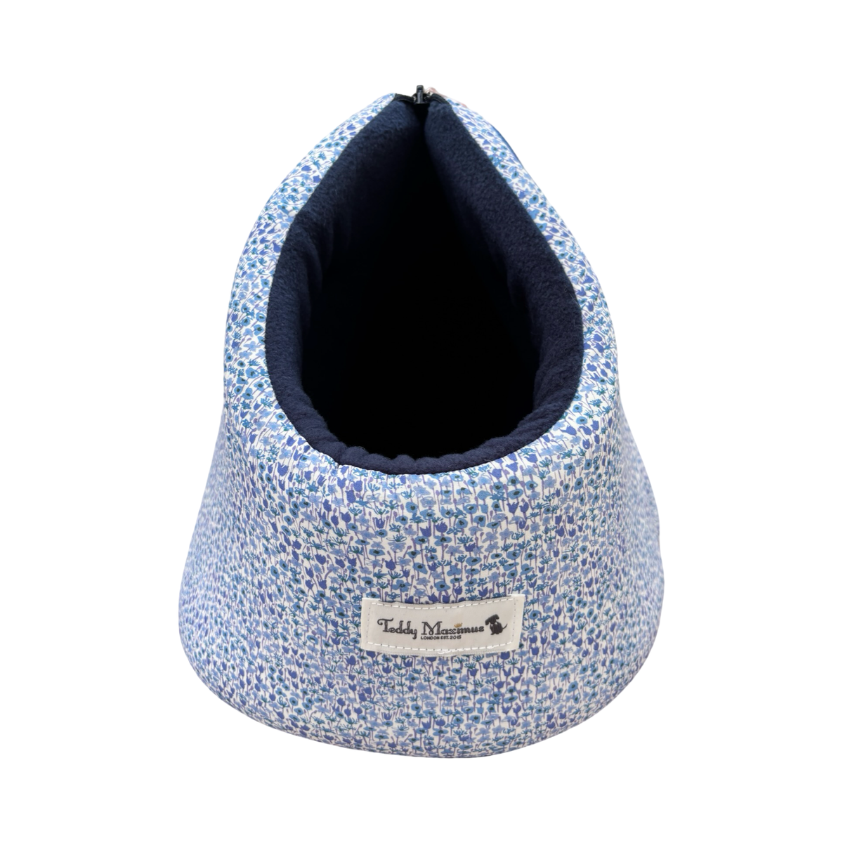 Liberty Print Luxury Adjustable Dog Carrier With Waterproof Base