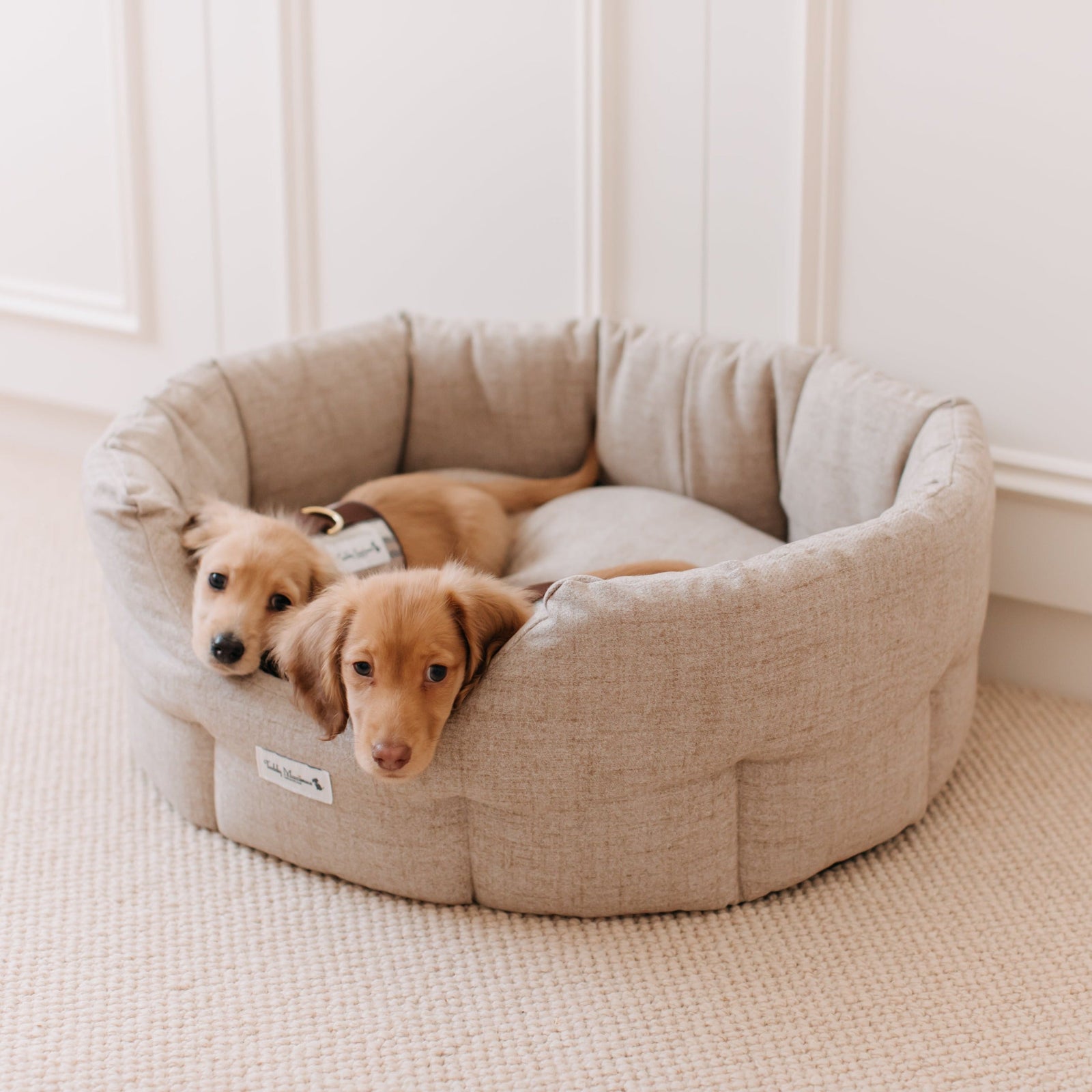 'The Richmond' Deco Nest Luxury Oval Dog Bed