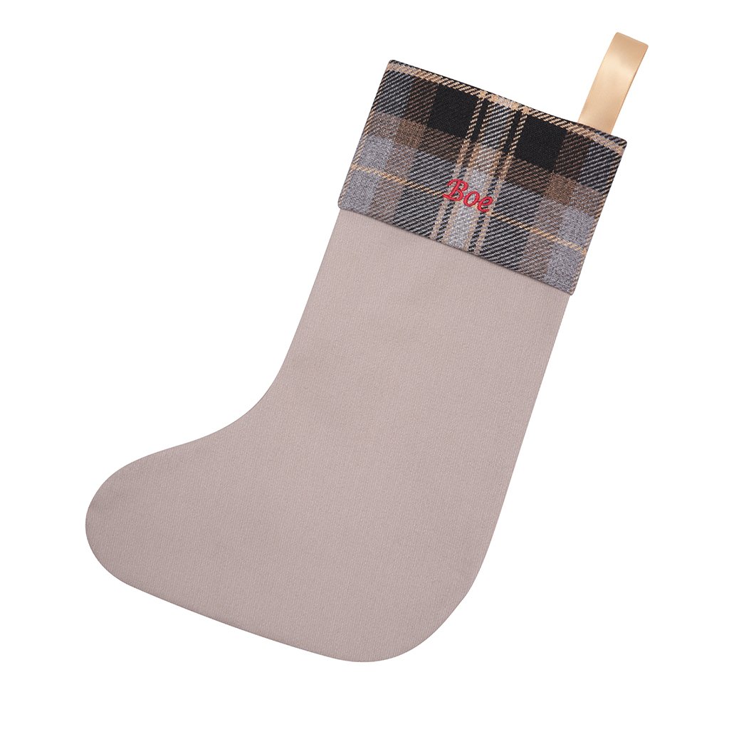 Belgravia Personalised Christmas Stocking