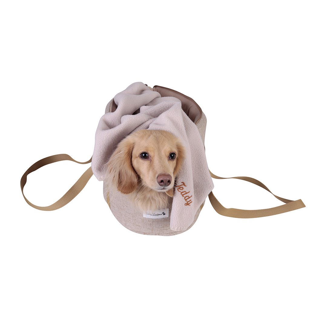 Biscuit Personalised Fleece Dog Blanket