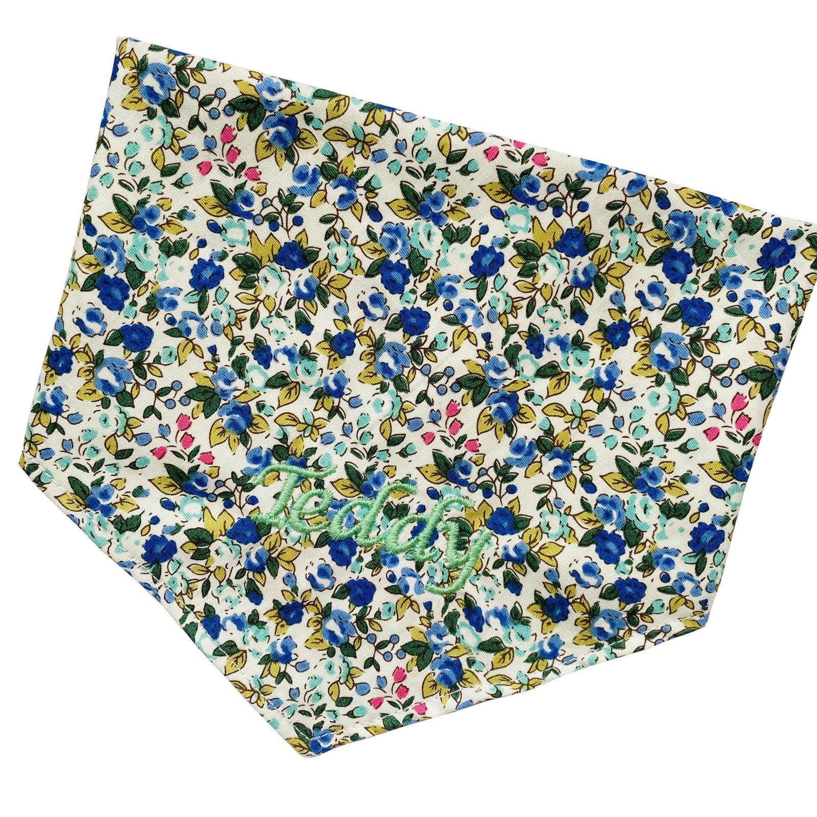 Floral Dog Neckerchief