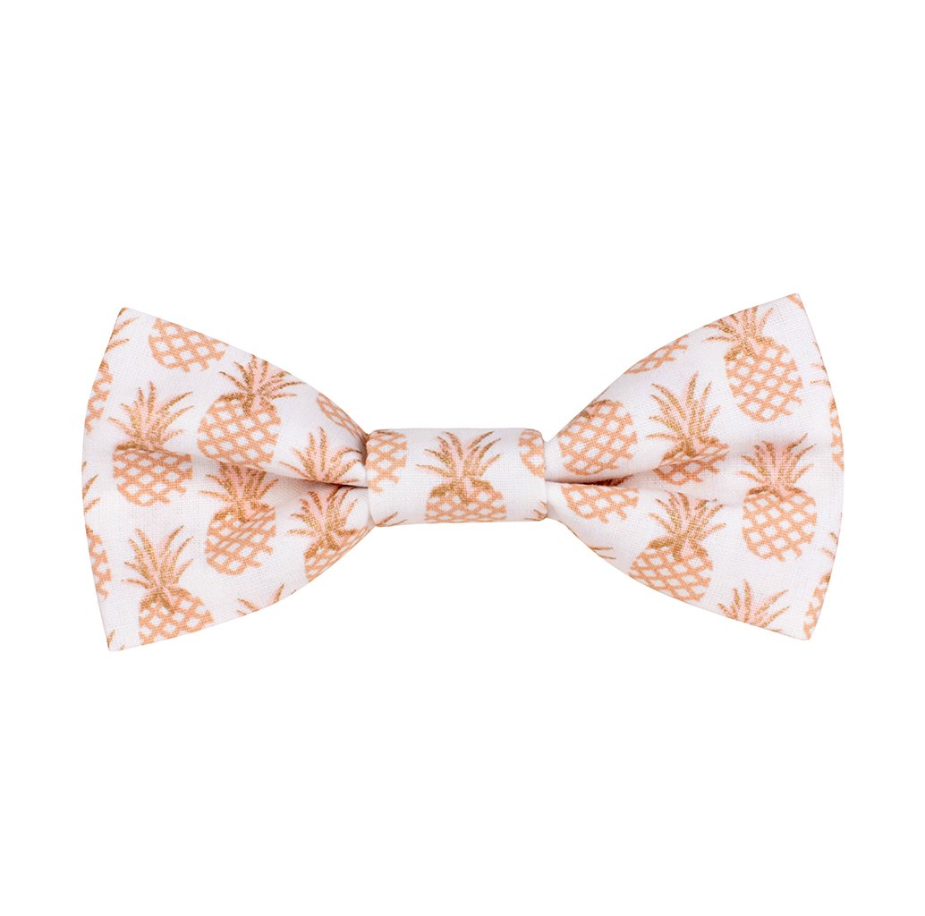 Pineapples Dog Bow Tie by Teddy Maximus
