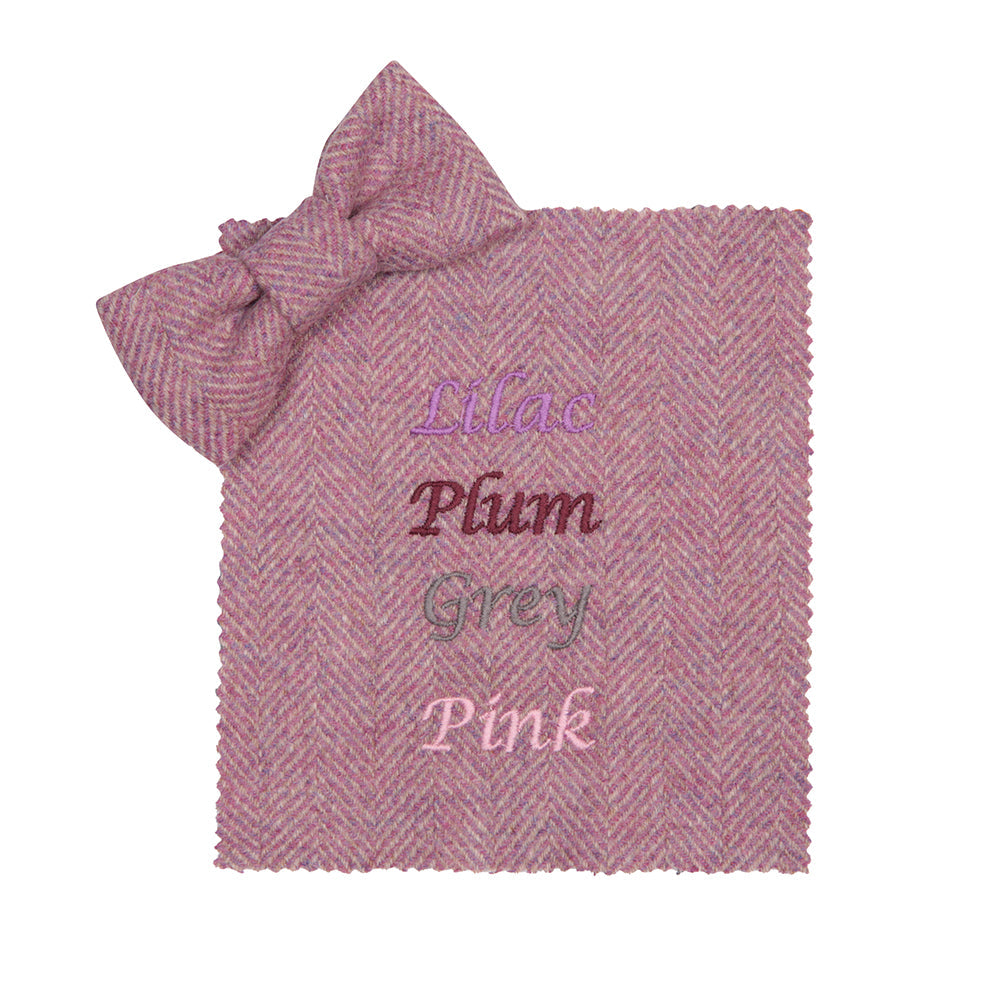 Pink Herringbone Dog Neckerchief NEW!