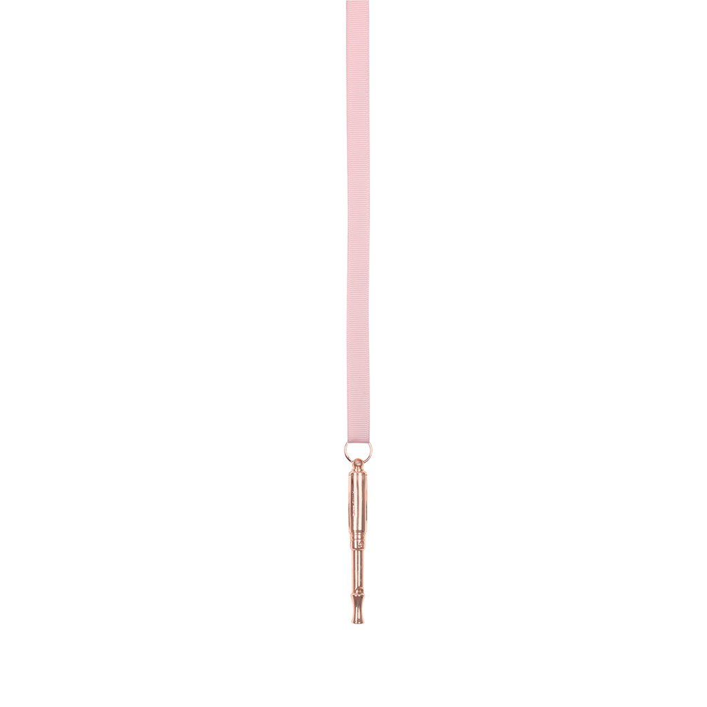 Rose Gold Plated Whistle Necklace