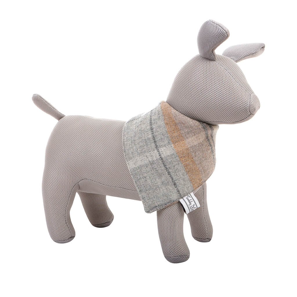 Sand Shetland Wool Neckerchief