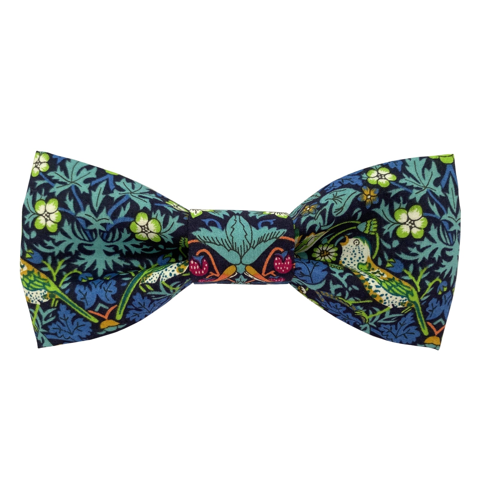 Strawberry Thief Dog Bow Tie