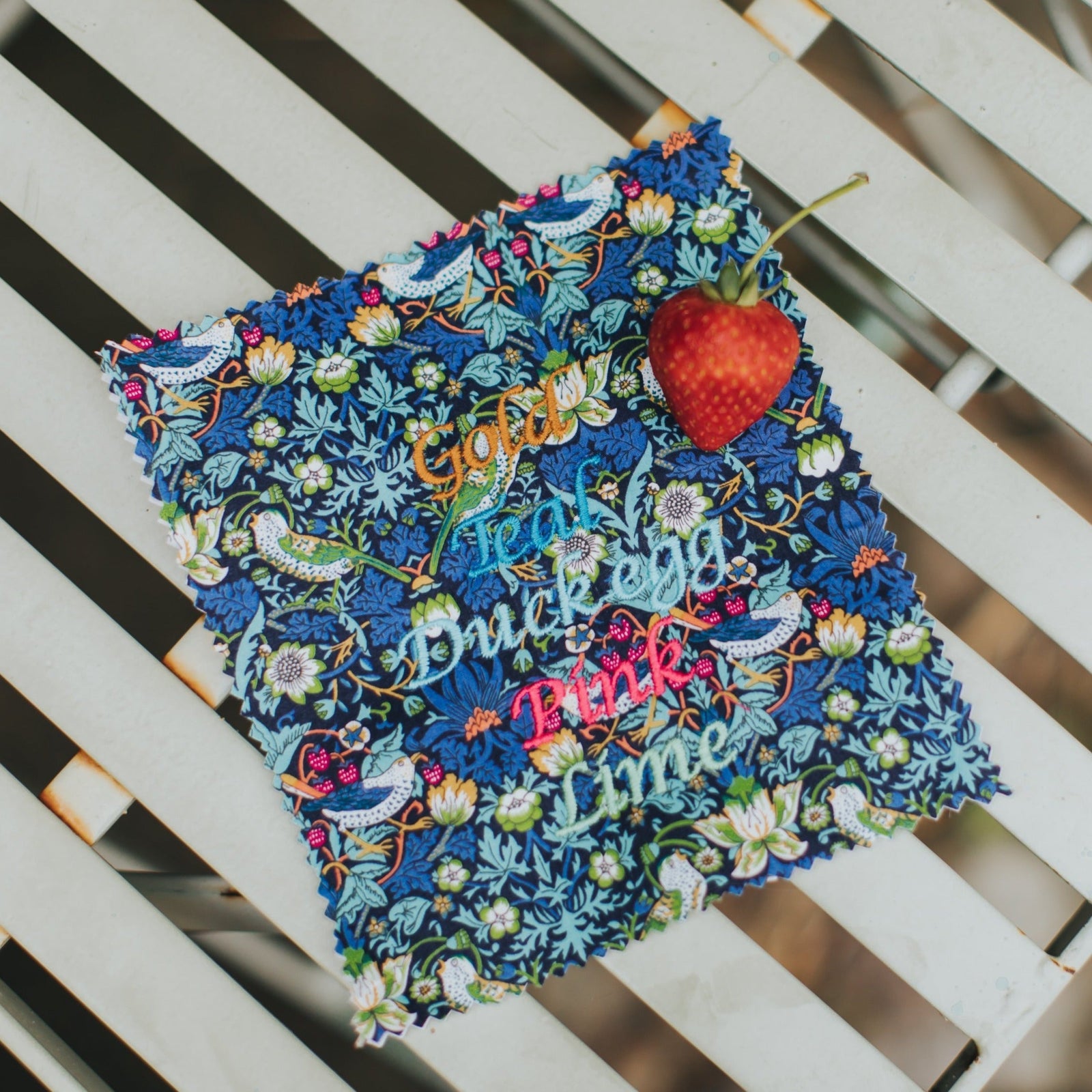 Strawberry Thief Dog Neckerchief