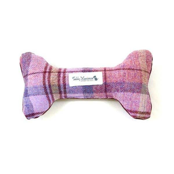 Pink Shetland Wool Dog Toy