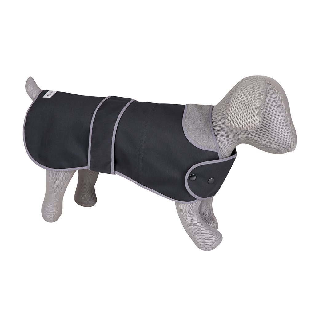 'The Marylebone' Grey Dog Coat