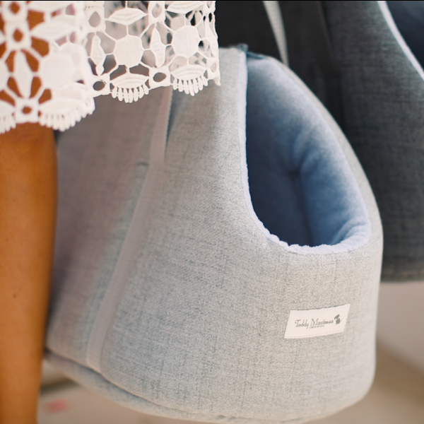 'The Marylebone' Light Grey Dog Carrier