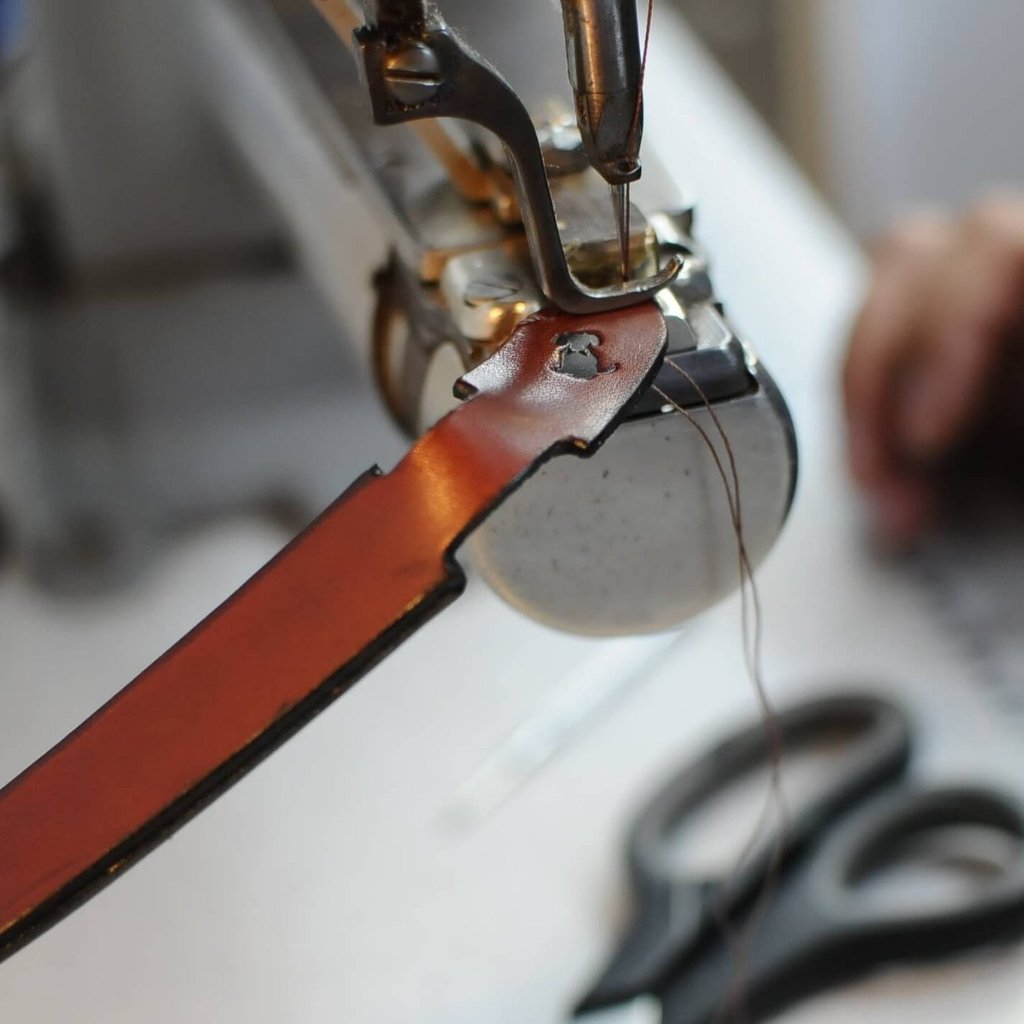 'The Otis' Sand Shetland Wool Dog Lead