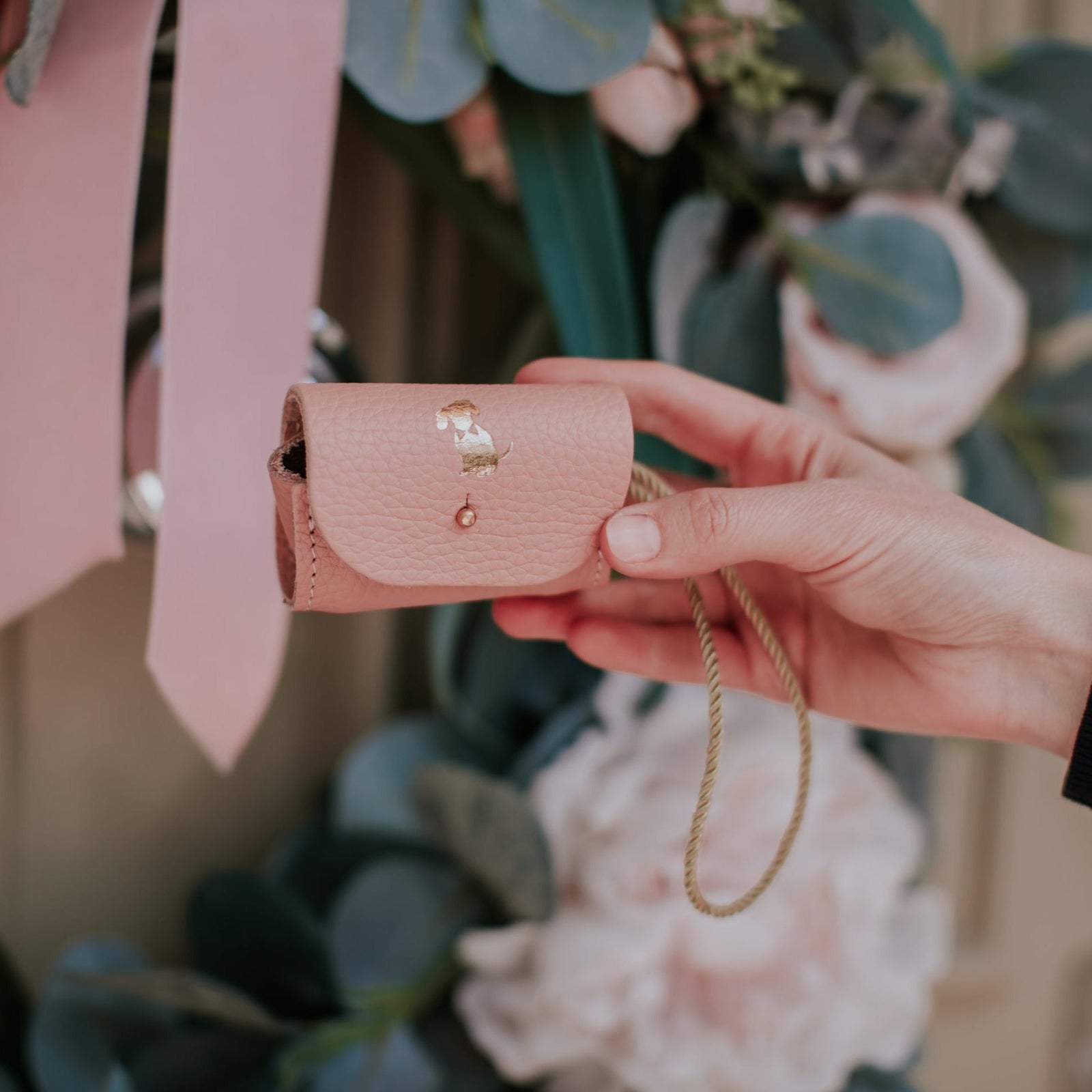 The Rose Pink Oops! Bag Holder