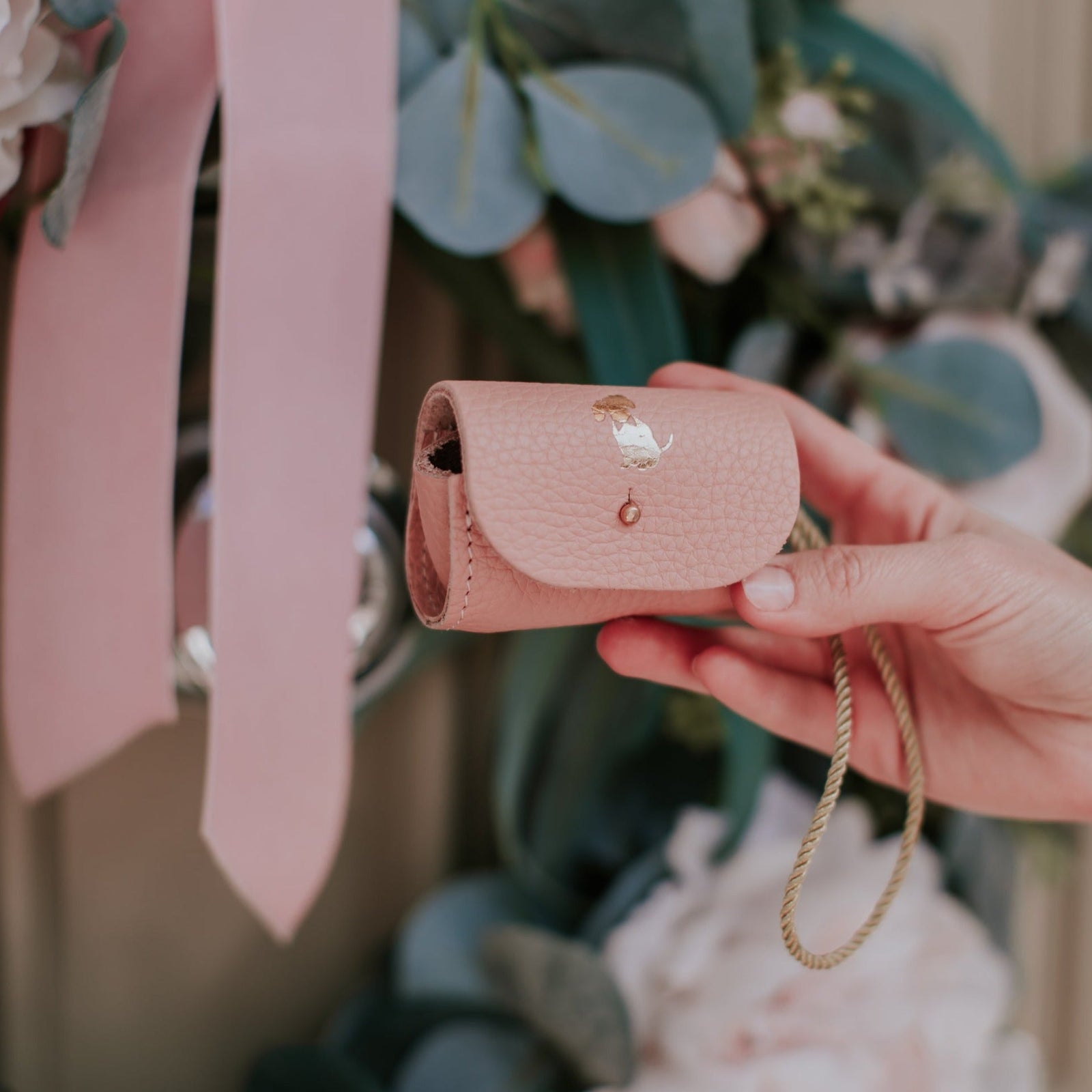 The Rose Pink Oops! Bag Holder